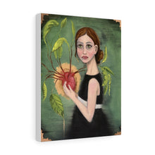 Load image into Gallery viewer, Heart-Beet Stretched Canvas

