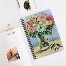 Load image into Gallery viewer, Floral Support spiral notebook